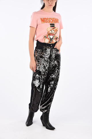 sequined BREEZY loose fit jeans