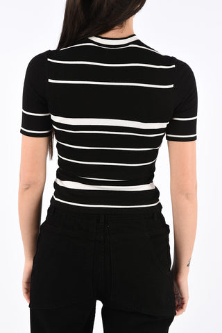 Striped BASIC ARROW t-shirt
