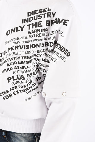 Printed F-AYALA Crew-Neck Sweatshirt