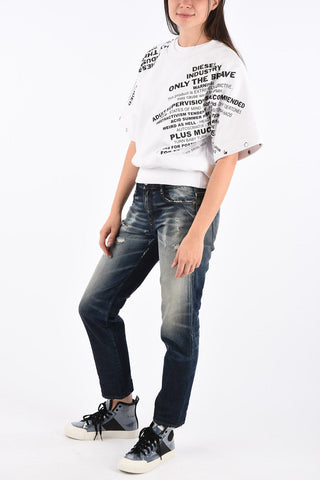 Printed F-AYALA Crew-Neck Sweatshirt