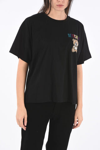 rhinestone embellished t-shirt