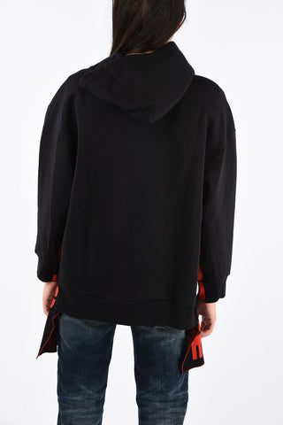 hoodie sweatshirt with Logo Side Band