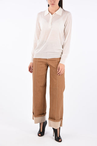Polo neck sweater