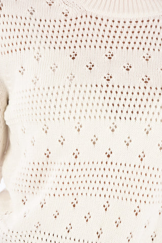 maglia girocollo crochet