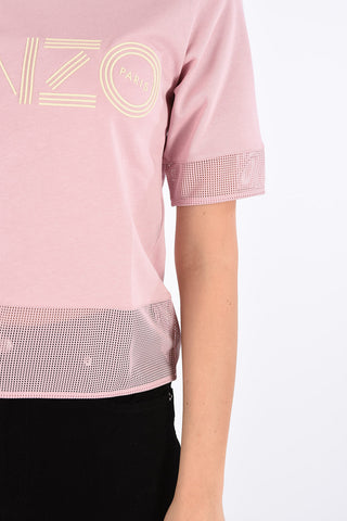Openwork Details Sport t-shirt