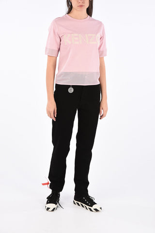 Openwork Details Sport t-shirt