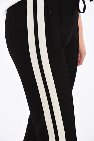 ETOILE piping jogger pants
