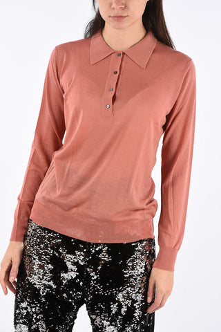 Polo neck sweater