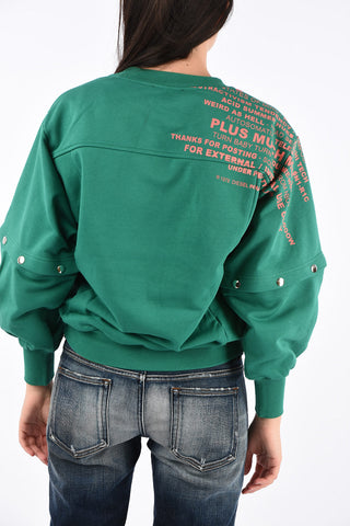 Printed F-AYALA Crew-Neck Sweatshirt