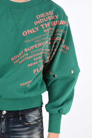 Printed F-AYALA Crew-Neck Sweatshirt
