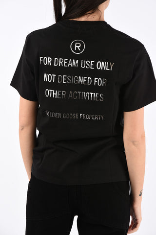 t-shirt GOLDEN Stampata sul dietro