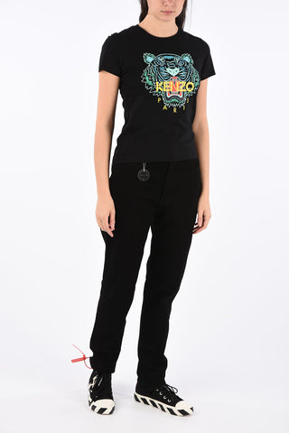 Tiger-Print Cassic t-shirt