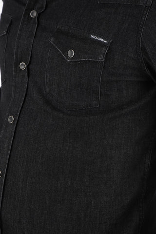 Denim Snap Button Shirt