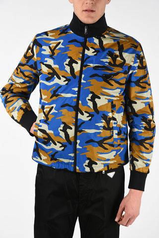 Camouflage Jacket with Zip Closure 
