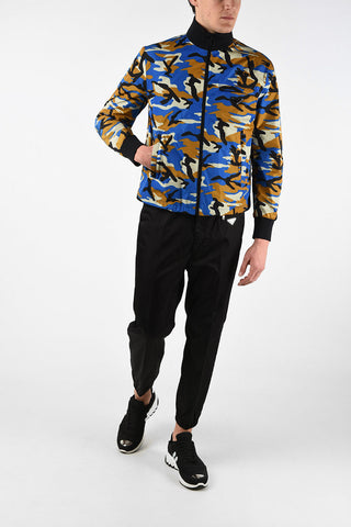 Camouflage Jacket with Zip Closure 