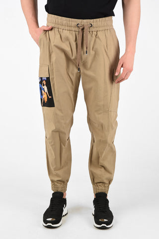 Maxi Patch Pocket Utility Pants with Drawstring  