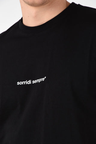T-Shirt Girocollo SORRIDI SEMPRE in Cotone 