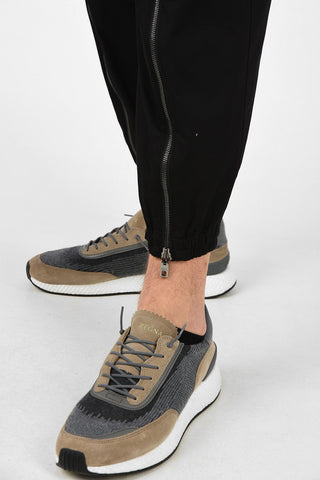 Utility Joggers with Zip Detail