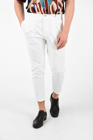 Double Pleat Jetted Pocket Pants