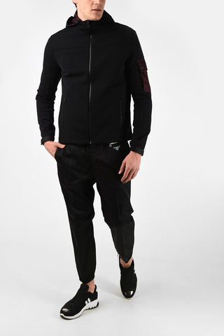 Felpa Hoodie con Chiusura Zip