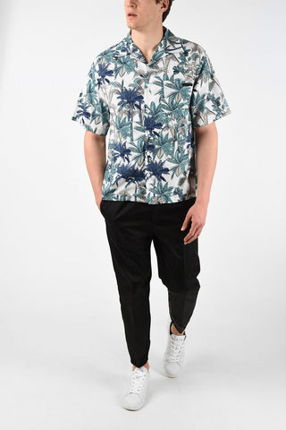 Cotton PALMS Shirt with Patch Pocket