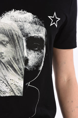 T-shirt girocollo stampata