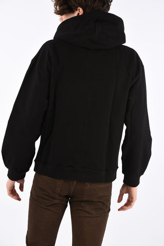 hoodie sweatshirt with maxi patch pocket