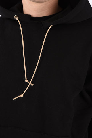 hoodie sweatshirt with maxi patch pocket