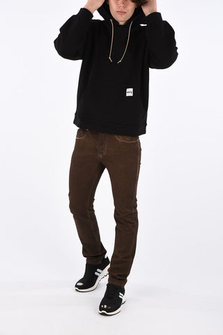 hoodie sweatshirt with maxi patch pocket