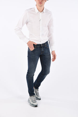 16cm denim stretch skinny fit jeans