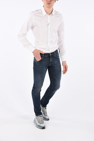 16cm denim stretch skinny fit jeans