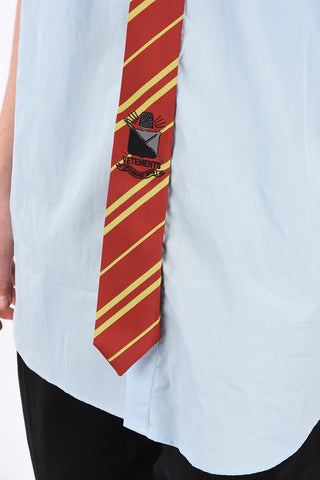 camicia a manica corta button-down