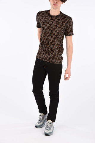 T-shirt girocollo con logo
