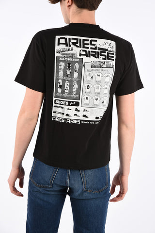 T-shirt girocollo stampata