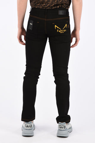 16cm regular fit DIABOLIC YELLOW EYES jeans L.34