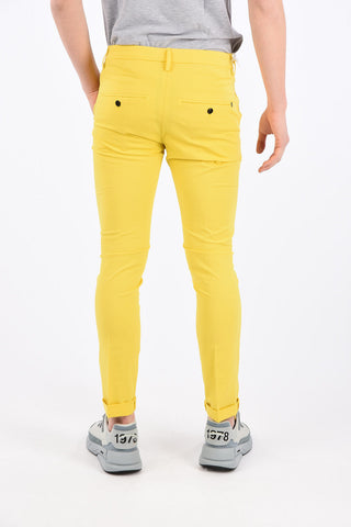 stretch cotton chinos