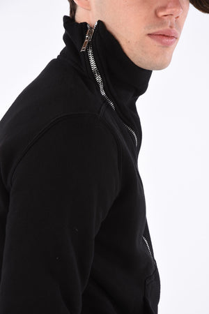 DRKSHDW full zip turtleneck sweatshirt