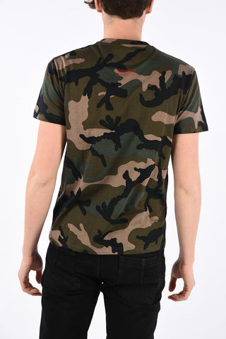 camouflage crew-neck t-shirt