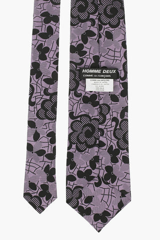 HOMME DEUX  Silk Embroiderd Tie