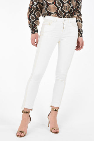 Mid-rise waist slim fit jeans