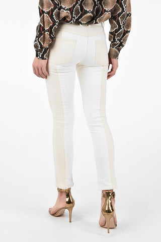 Mid-rise waist slim fit jeans