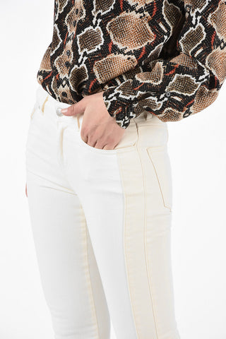 Mid-rise waist slim fit jeans