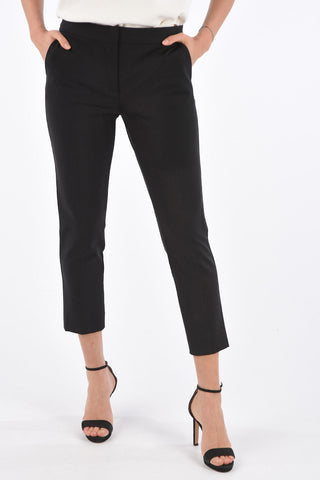 Jetted Pocket High Waist 3PEGNO Pants with Hidden Closure 