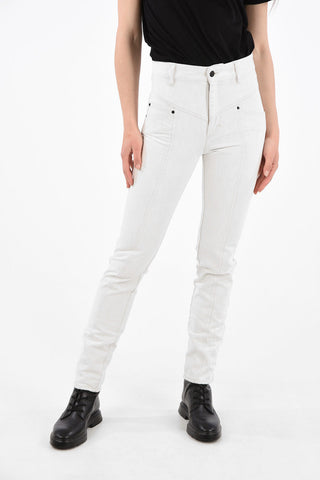 high-rise LORRICK slim fit jeans