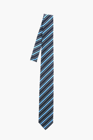EZ TAILORING Silk Striped Tie