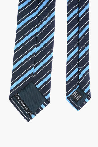 EZ TAILORING Silk Striped Tie