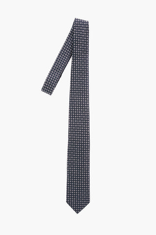 EZ TAILORING Silk Embroidered Tie