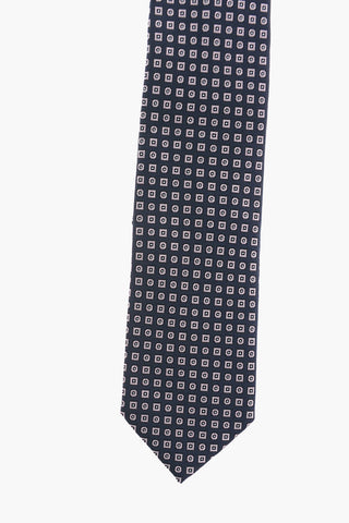 EZ TAILORING Silk Embroidered Tie