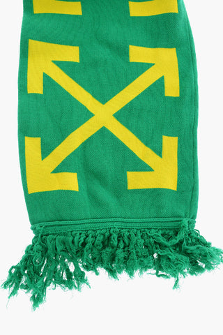 Fringed ARROW CROSS Scarf