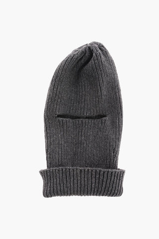 Knitted Ribbed Balaclava